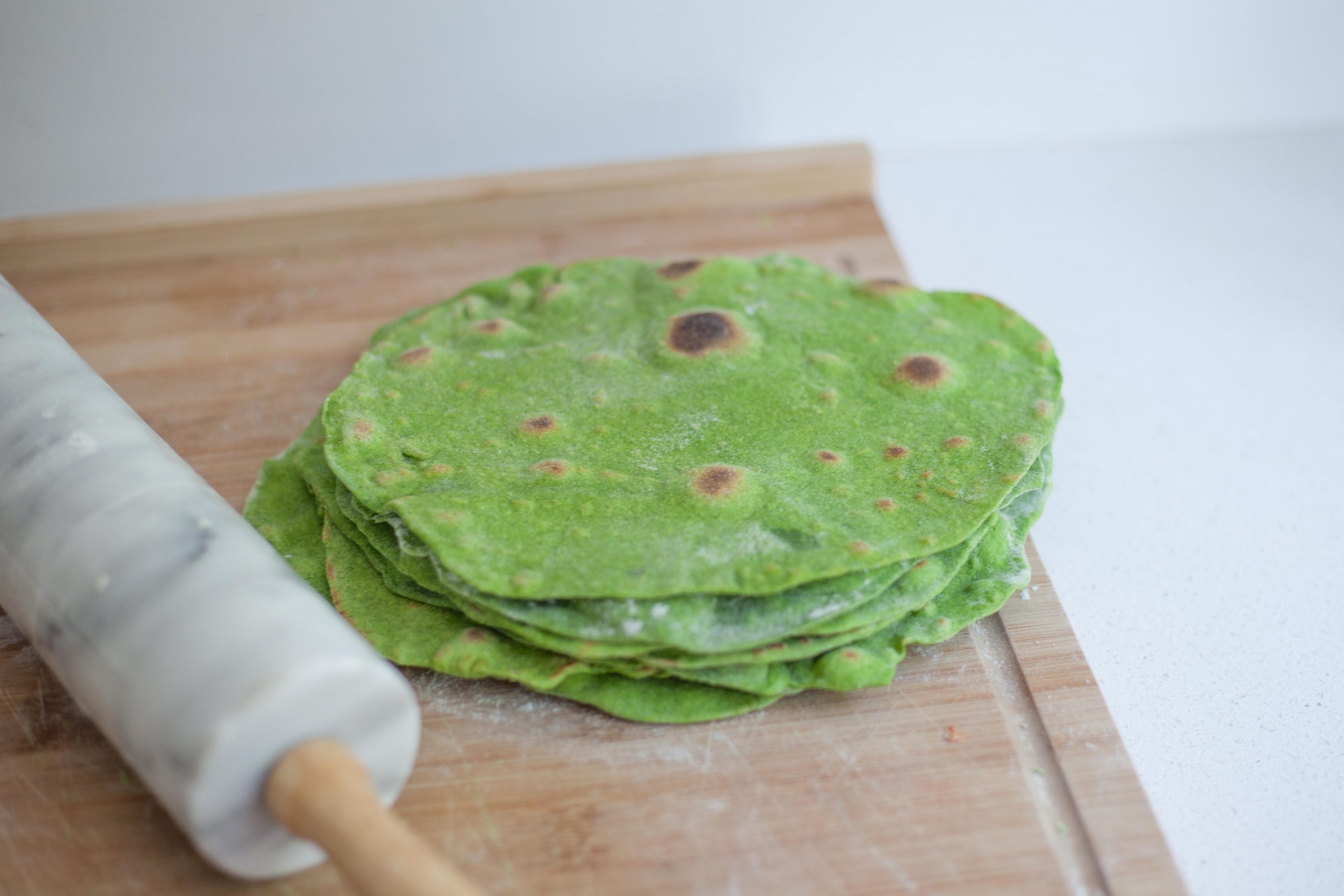 Spinach Tortillas