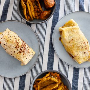 Vegan Roti and Doubles